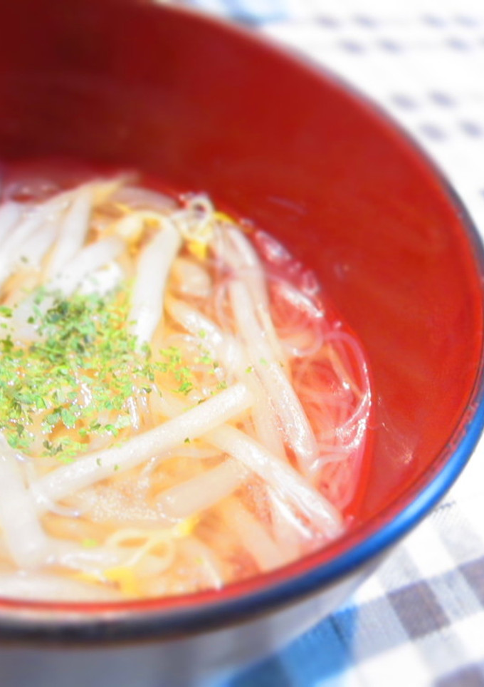 もやし白玉スープ-レシピのメイン写真