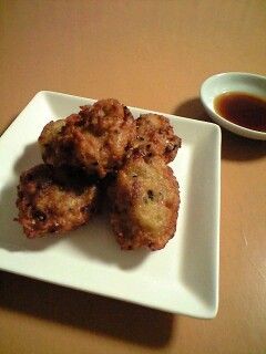 蓮根と長いものふわふわ揚げ-レシピのメイン写真