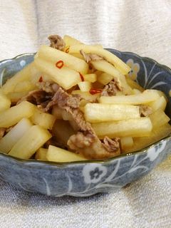 大根と牛肉の中華風ピリ辛炒め煮-レシピのメイン写真