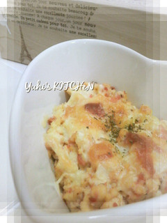 混ぜ混ぜ*鮭フレークと豆腐のチーズ焼き*-レシピのメイン写真