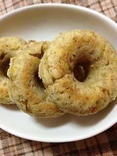 ホエーでもっちりさつま芋焼きドーナツ-レシピのメイン写真