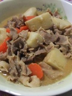 里芋と豚肉の味噌煮こみ-レシピのメイン写真