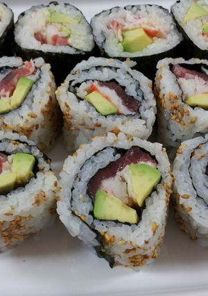 まぐろ入り♪カリフォルニアロール-レシピのメイン写真
