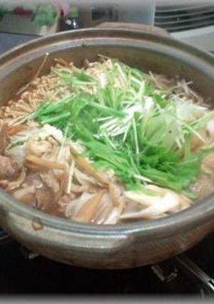 まぐろカマ鍋-レシピのメイン写真