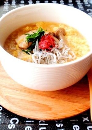 カフェ風*鶏しお雑炊-レシピのメイン写真