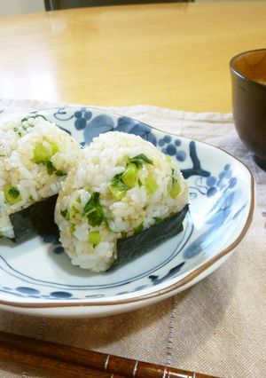 大根葉のシャキシャキおにぎり-レシピのメイン写真