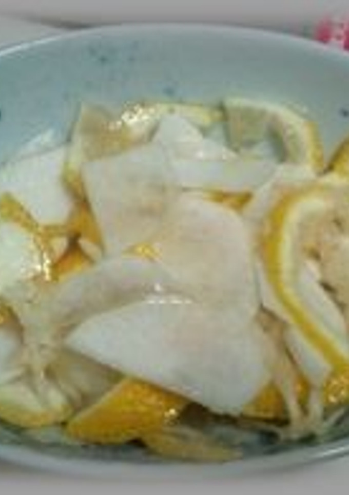 カブとゆずの漬け物-レシピのメイン写真