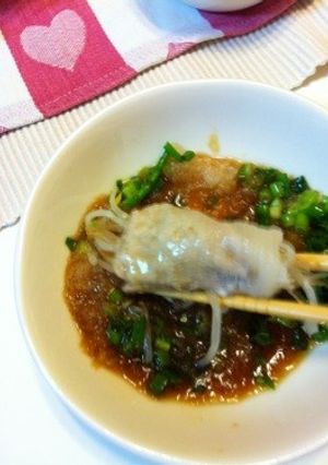 ぶたもやぽんず♪-レシピのメイン写真