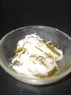 刺身のつまで甘酢和え-レシピのメイン写真