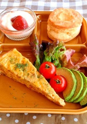 カフェ風*さつま芋のスパニッシュオムレツ-レシピのメイン写真
