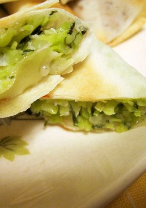 * ヘルシー キャベチー春巻き *-レシピのメイン写真