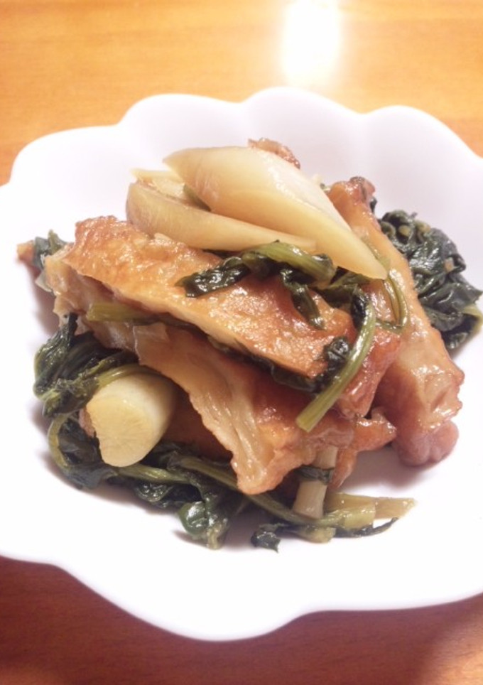 大根葉とさつま揚げの炒め煮-レシピのメイン写真