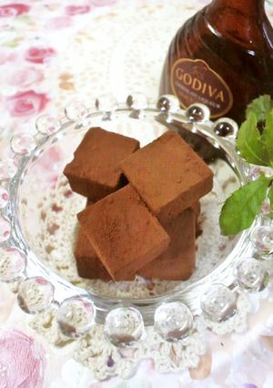 私の生チョコ❤-レシピのメイン写真