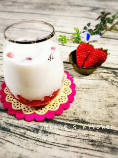 びっくりドンキー風いちごミルク❤-レシピのメイン写真