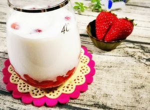 びっくりドンキー風いちごミルク❤-レシピのメイン写真