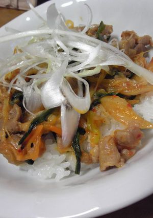 豚キム丼-レシピのメイン写真