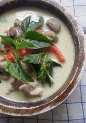タイ風グリーンカレー-レシピのメイン写真