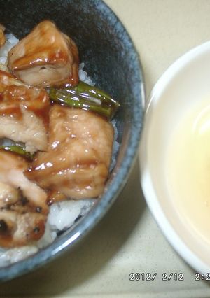 焼き鳥丼-レシピのメイン写真