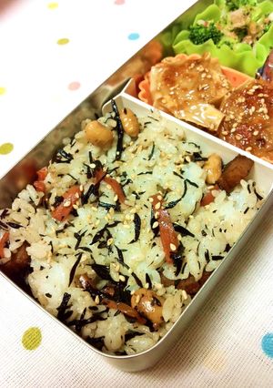 お弁当にも♪ ひじき煮のまぜごはん-レシピのメイン写真
