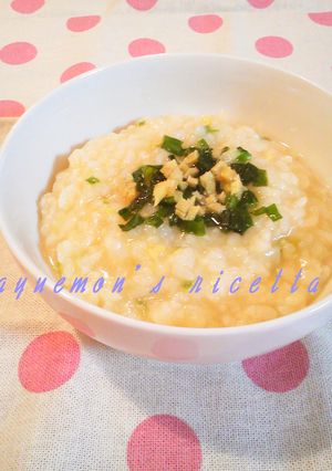 生姜たっぷりのあっさり雑炊-レシピのメイン写真