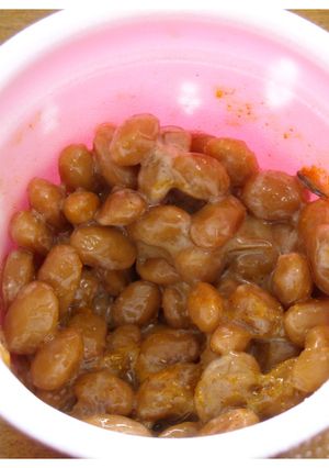 カレー納豆-レシピのメイン写真