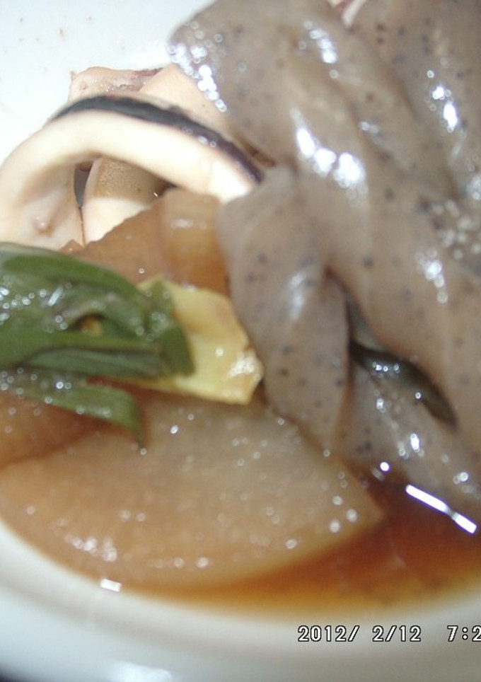 いかと大根の煮物-レシピのメイン写真
