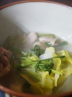 キャベツの鶏スープ-レシピのメイン写真