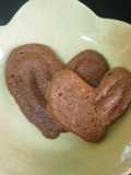サクサク♪ハート個性派チョコクッキー