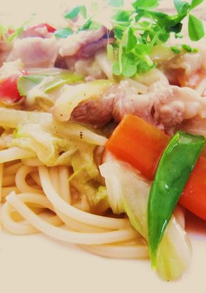 餡かけちゃんぽんスパゲティー-レシピのメイン写真