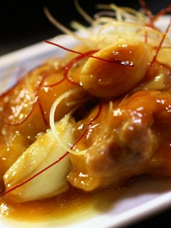 鶏肉と潰しニンニクのサッパリ煮。-レシピのメイン写真