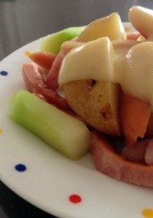 簡単☆ダイエットランチ丸ごとポテト-レシピのメイン写真
