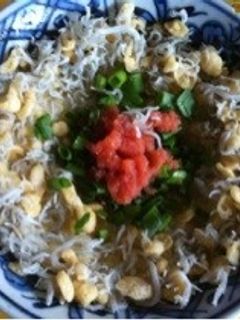 明太じゃこ卵ご飯-レシピのメイン写真