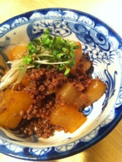 ☆大根とひき肉の煮物☆-レシピのメイン写真