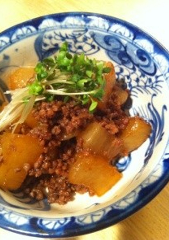 ☆大根とひき肉の煮物☆-レシピのメイン写真