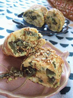 野沢菜チーズの玉子焼き。-レシピのメイン写真