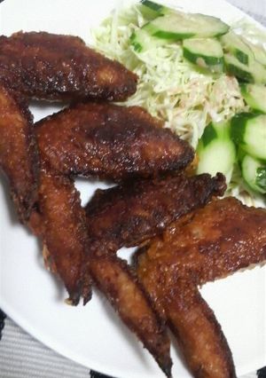 鶏手羽のにんにく揚げ-レシピのメイン写真