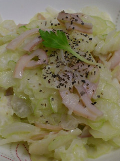 燻製イカとセロリのサラダ-レシピのメイン写真