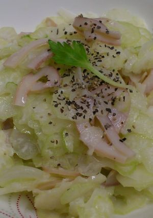 燻製イカとセロリのサラダ-レシピのメイン写真