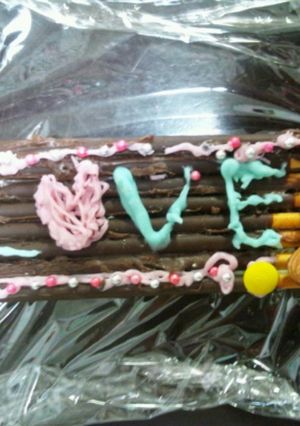 LOVE❤LOVE　デコポッキー-レシピのメイン写真
