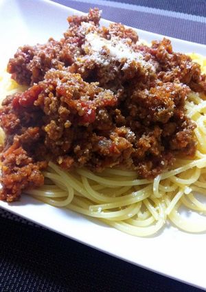ストウブでミートソース-レシピのメイン写真