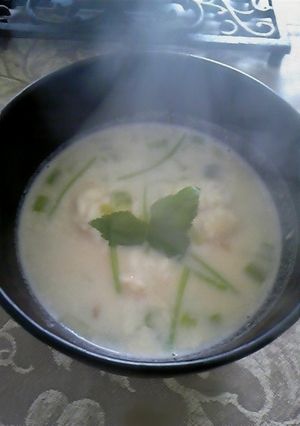 白子の味噌スープ-レシピのメイン写真