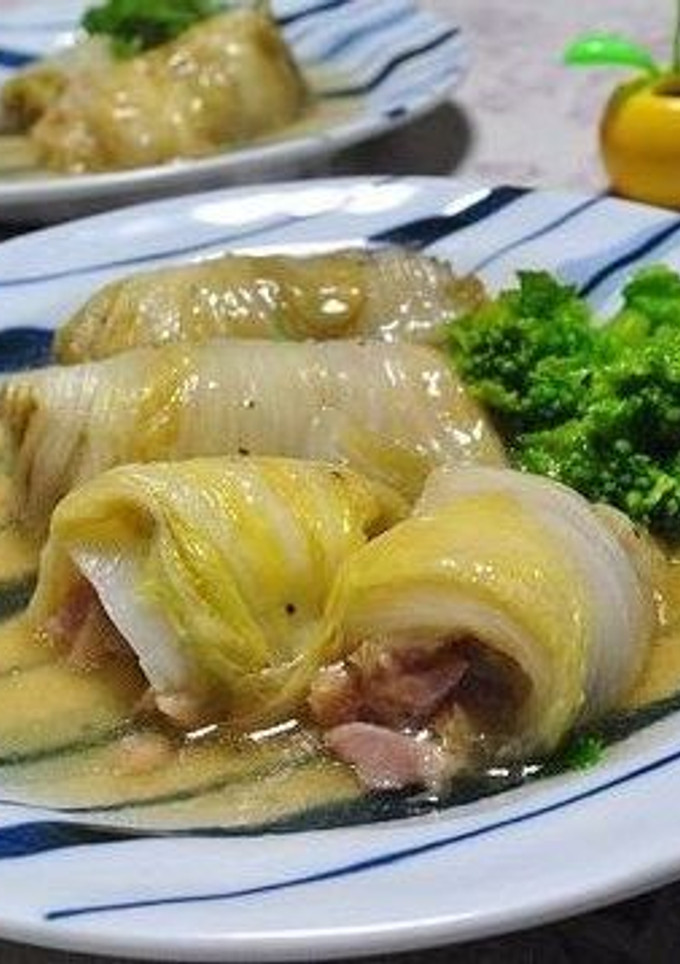 とろ～り鶏肉のロール白菜～中華風-レシピのメイン写真