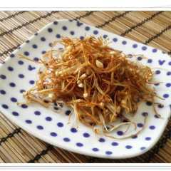 なんて美味しい！えのき茸の干物！-レシピのメイン写真