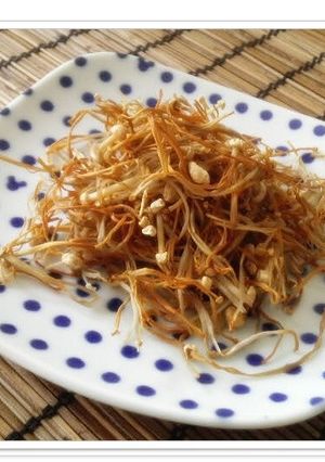 なんて美味しい！えのき茸の干物！-レシピのメイン写真