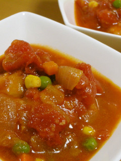 計量いらずで簡単☆鶏肉のトマト煮-レシピのメイン写真