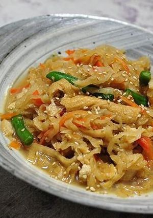 母の味♪ちょっぴり甘め~切干大根の煮物-レシピのメイン写真