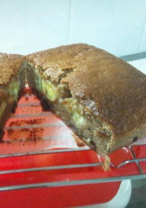 家にあるもので、チョコバナナケーキ-レシピのメイン写真