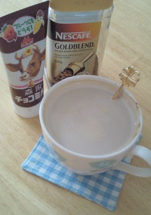 インスタントで♪あま〜いチョコカフェオレ-レシピのメイン写真