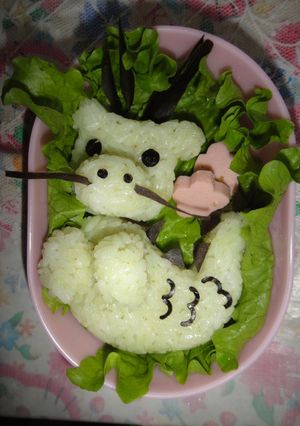 2012年　十二支　辰　キャラ弁-レシピのメイン写真