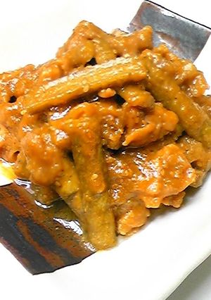 ごぼうと豚肉の味噌煮-レシピのメイン写真